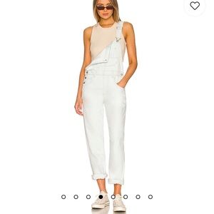 Free People Denim Overalls